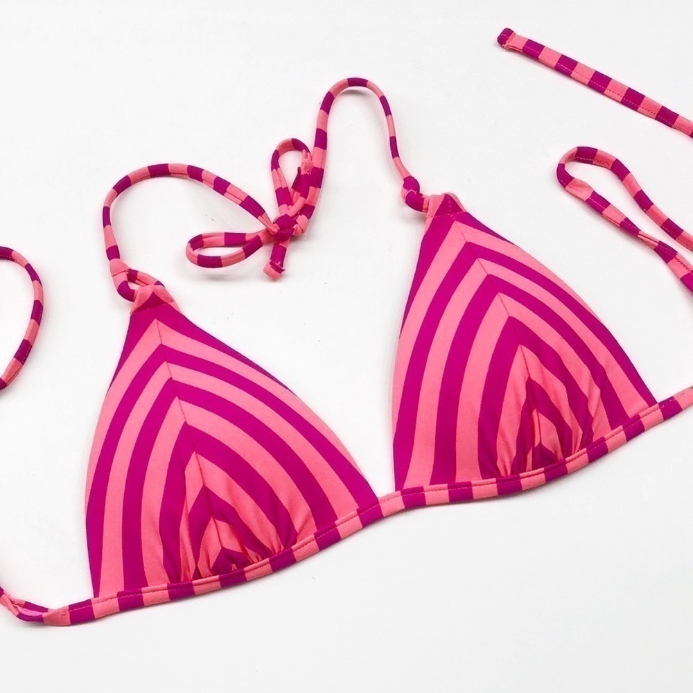 Arizona Jean Co triangle swim bikini top